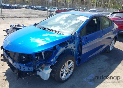 2018 Chevrolet Cruze Lt Auto из США, поврежденный, VIN 1G1BE5SM1J7147842